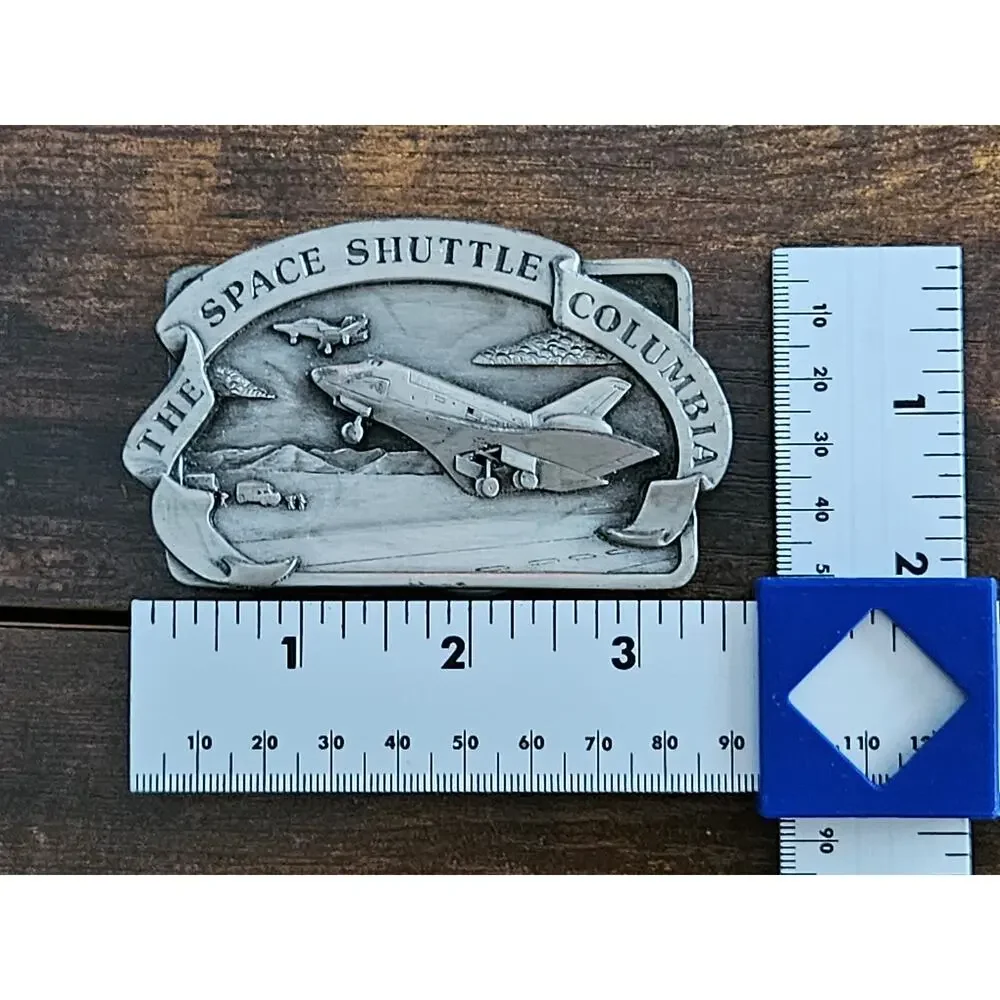 Space Shuttle Columbia Belt Buckle